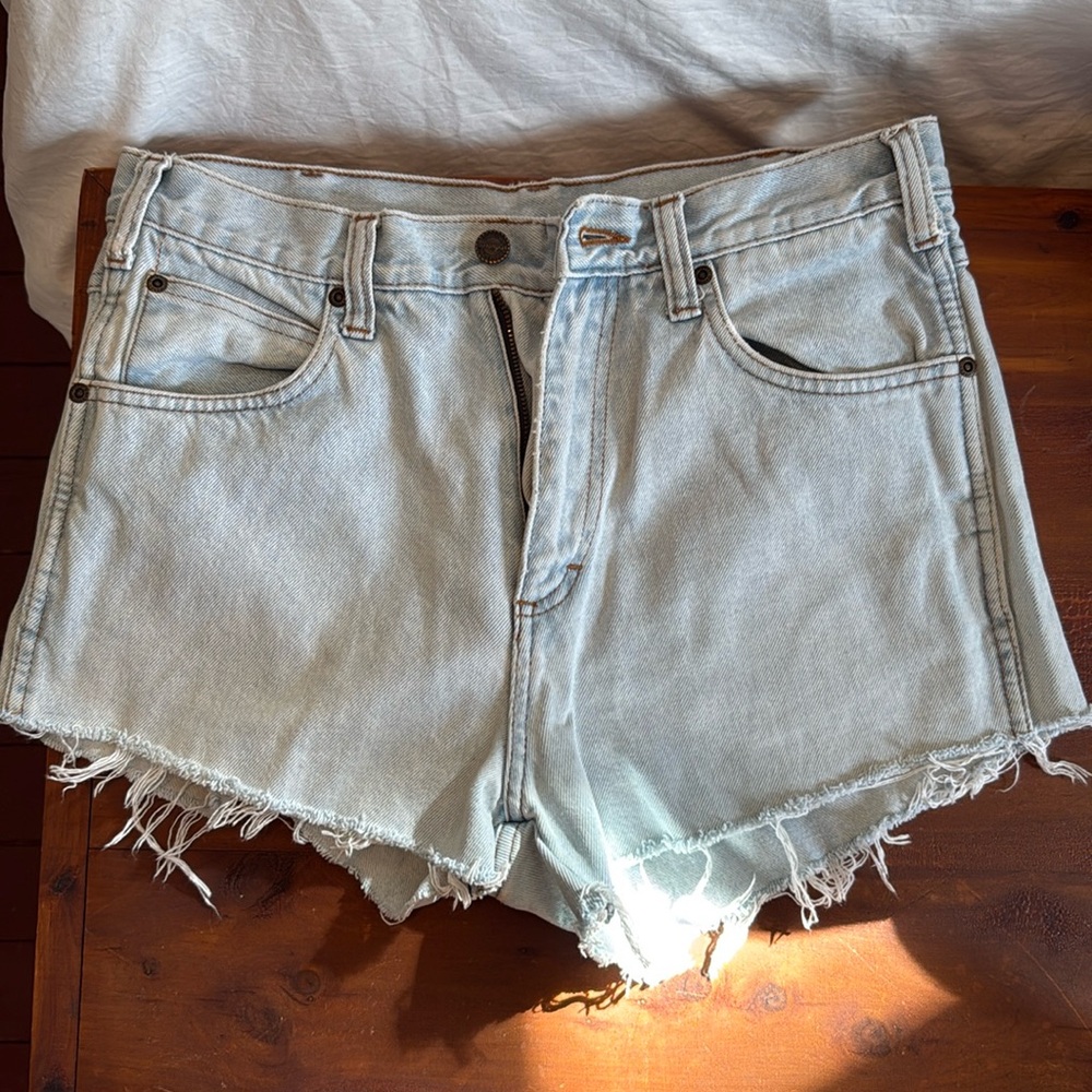 Wrangler cutoff jean shorts, size 32